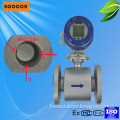 2014 high quality Electromagnetic magnetic flow meter price